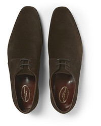 George Cleverley Stanley Suede Derby Shoes