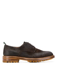 Green George Lace Up Derby Shoes