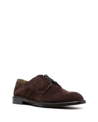 Doucal's Lace Up Suede Derby Shoes