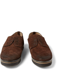 Marsèll Marsell Distressed Suede Derby Shoes
