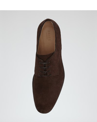 Reiss Porter Suede Derby Shoes
