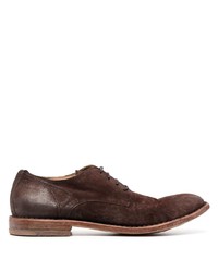 Moma Round Toe Suede Derby Shoes