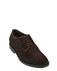 Suede Derby Lace Up Shoes