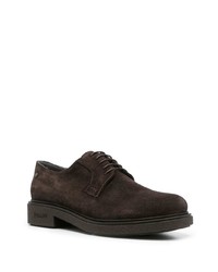 Pollini Suede Derby Shoes