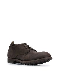 Officine Creative Suede Lace Up Derby Shoes