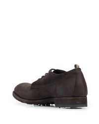 Officine Creative Suede Lace Up Derby Shoes