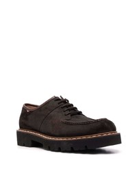 Bally Suede Ridged Oxford Shoes