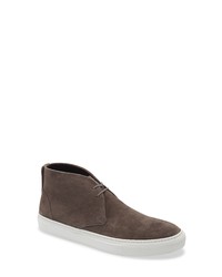 To Boot New York Argento Suede Sneaker