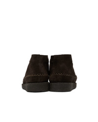 Comme des Garcons Homme Deux Brown Padmore And Edition Willow Boots