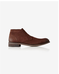 Express Brown Suede Chukka Boot