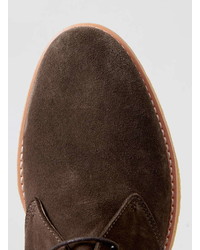 Union Brown Suede Chukka Boots