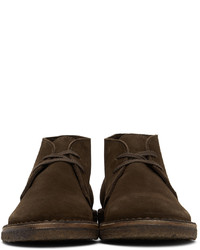 Drake's Brown Suede Clifford Desert Boots