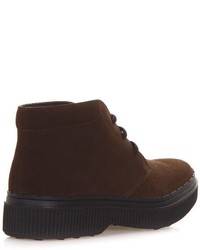 Tod's Brown Suede Desert Boots