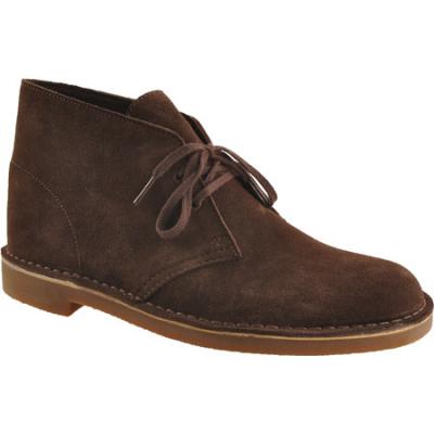 Clarks Bushacre 2 Brown Suede Boots, $79 | Shoebuy | Lookastic
