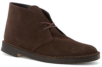 clarks desert boots dark brown