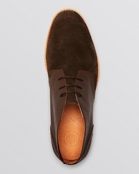 Hudson H By Houghton Suede Calf Mix Chukkas