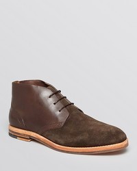 Hudson H By Houghton Suede Calf Mix Chukkas