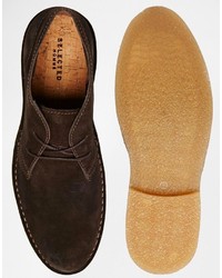 Selected Homme Leon Suede Desert Boots