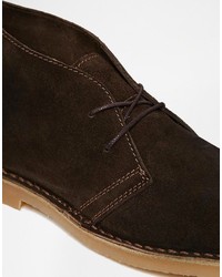 Selected Homme Leon Suede Desert Boots