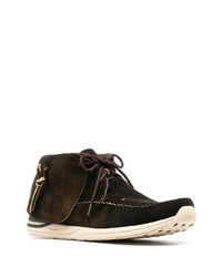 VISVIM Lace Up Fringed Sneakers