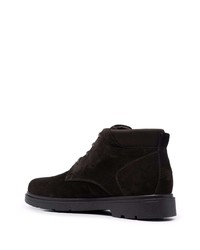 Geox Lace Up Suede Ankle Boots