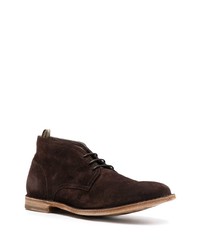 Officine Creative Lace Up Suede Derby Shoes