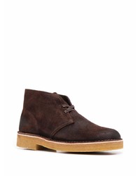 Clarks Lace Up Suede Desert Boots