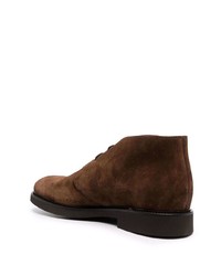 Doucal's Lace Up Suede Desert Boots
