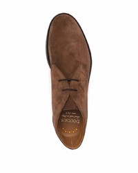 Doucal's Lace Up Suede Desert Boots