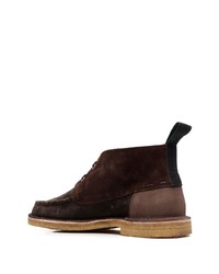 PS Paul Smith Panelled Design Suede Ankle Boots