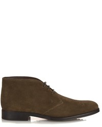 Tod's Polacco Suede Desert Boots