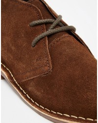 Red Tape Leather Suede Desert Boots