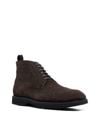 Tom Ford Round Toe Lace Up Boots
