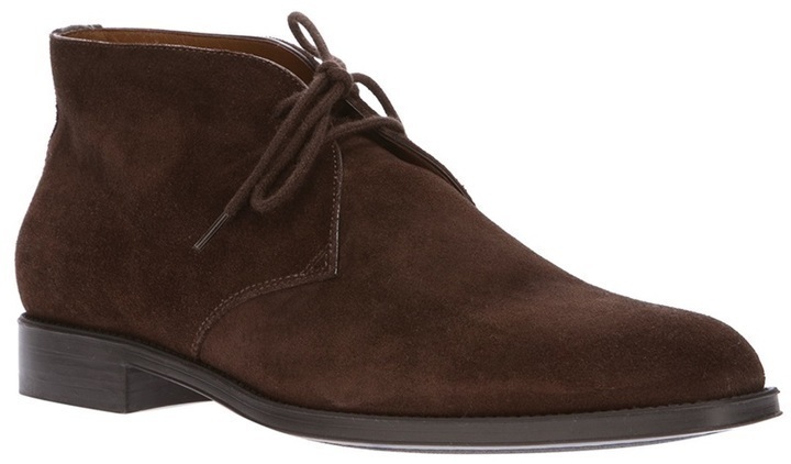 Santoni Suede Desert Boot, $428 | farfetch.com | Lookastic