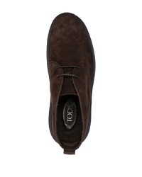 Tod's Wg Desert Lace Up Suede Boots
