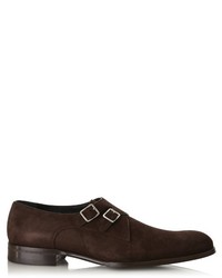 Mr. Hare Andreas Monk Strap Suede Shoes