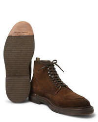 Officine Creative Stanford Burnished Suede Boots