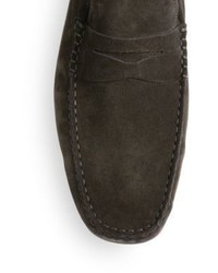 Tod's City Gommini Penny Suede Drivers
