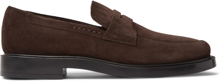 Tod's Suede Penny Loafers, $565 | MR 