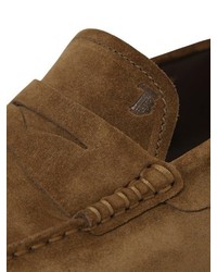 Tod's City Gommino Suede Driving Shoes