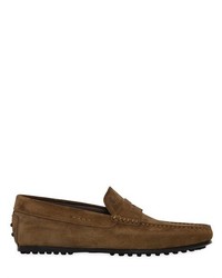 Tod's City Gommino Suede Driving Shoes