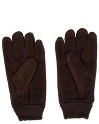 Amc Suede Work Super Winter Warmer Gloves With Fur Cuffcoffee