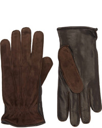 Barneys New York Bicolor Gloves