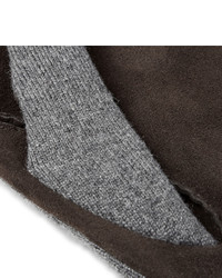 Gregory Cashmere And Suede Gloves
