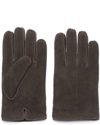 Woolrich Suede Fleece Lined Gloves