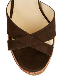 Paloma Barceló Suede And Rope Sandals