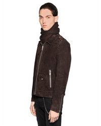 The Kooples Suede Leather Jacket