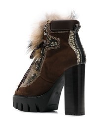 Dsquared2 Lace Up Ankle Boots