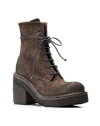 Marsèll Lace Up Chunky Sole Boots