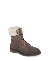 Band of Gypsies Dillon Fleece Cuff Lace Up Boot